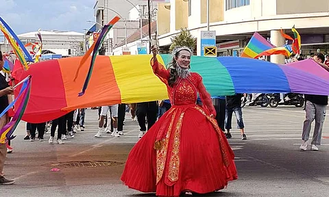 PRIDE PARADE. Members of the LGBTQIA+ community march with pride and confidence from Roxas Avenue to San Pedro Square during this year’s colorful Pride Parade on Sunday, June 23, 2025. A total of 104 organizations joined the celebration, promoting love, diversity, and self-acceptance.