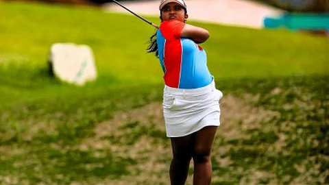 JPGT Minda swing tees off