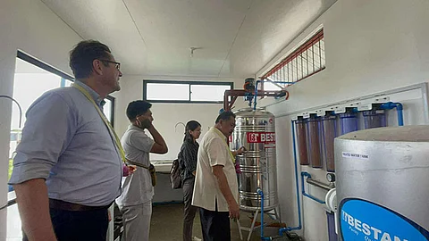 Solar-powered water project turned over in Ubay