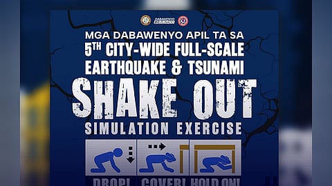 Earthquake, tsunami drill subling himuon