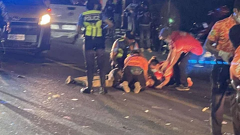 Nilabang nadasmagan sa motorsiklo, biktima og driver kritikal
