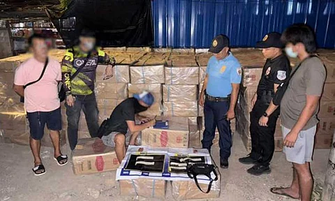 Authorities seized P8.6 million worth of smuggled cigarettes, along with suspected illegal drugs and a firearm, during an anti-smuggling operation on the evening of July 3, 2025, in Barangay Ilang, Bunawan District, Davao City.