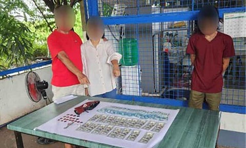 RECOVERED. A robbery suspect is arrested in a hot pursuit operation in Palayan City, Nueva Ecija Sunday (July 6, 2025). Over half a million pesos worth of stolen cash and valuables were recovered. (PNA photo by Jason de Asis)