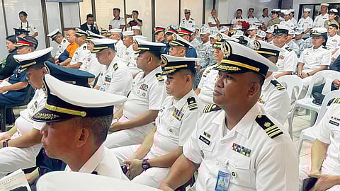 Philippine Navy conducts exercise in CV
