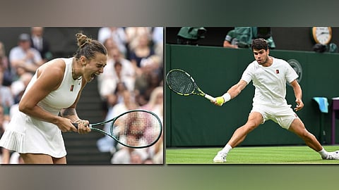 Alcaraz, Aryna QF bound