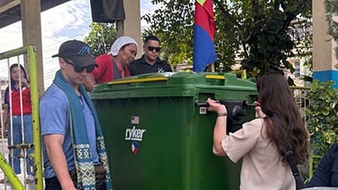 ZAMBOANGA. The Department of Social Welfare and Development (DSWD), through its Pantawid Pamilyang Pilipino Program (4Ps), launche on Saturday, July 5, 2025, the Trash-to-Cash Project in Tumaga village, Zamboanga City. The community initiative was marked by the ceremonial turnover of trash bins by the U.S. Marine Special Operations Company to the Barangay Local Government Unit (BLGU) of Tumaga. (SunStar Zamboanga)