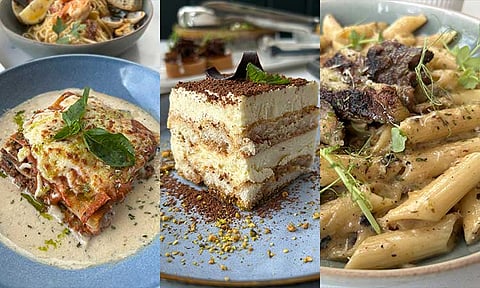 A mid-week lunch at Capris