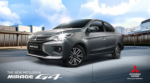 The new Mitsubishi Mirage G4.