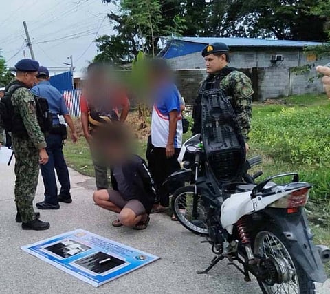 ZAMBOANGA. Lawmen arrest a courier and seize over P1 million worth of illegal drugs in a law enforcement operation on Friday, July 18, in Barangay Capiton, Datu Odin Sinsuat, Maguindanao del Norte.