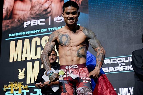 Magsayo sees Mata as path to another title shot