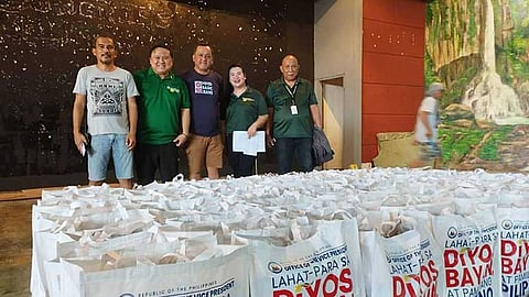 NEGROS. The Office of the Vice President distributes food assistance to at least 2,697 families affected by flooding caused by the southwest monsoon, which was enhanced by Tropical Cyclone Crising, in Negros Occidental and Antique on July 20, 2025.