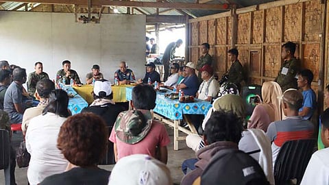 1102Bde facilitates amicable settlement between 2 Sulu warring families