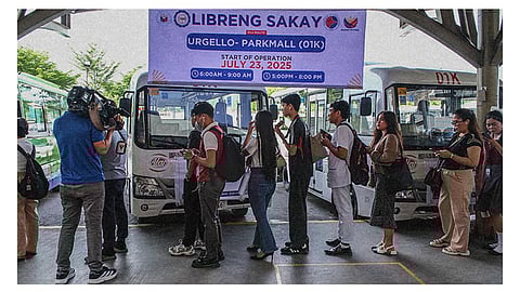 Libreng Sakay niarangkada na