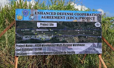 Edca sites utilized for disaster operations