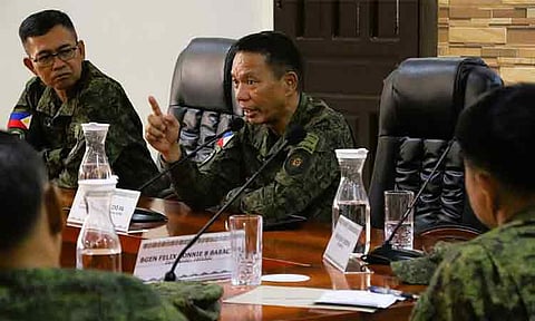Philippine Army commanding general, Lt. Gen. Roy M. Galido.