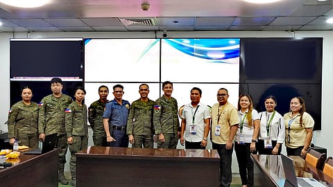 ILOILO. Representatives from the 61IB, 301Bde, 82IB, 12IB, Ippo, and the Provincial Social Welfare and Development Office of Iloilo discuss the implementation of the Livelihood Settlement Grant for conflict-vulnerable communities and former rebels during a group discussion on July 28, 2025, at the Iloilo Provincial Capitol.