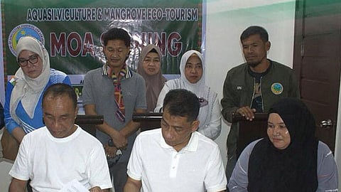 Mafar-Sulu, Omar town ink aquasilviculture pact