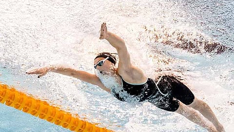 Ledecky leads 800m freestyle heats