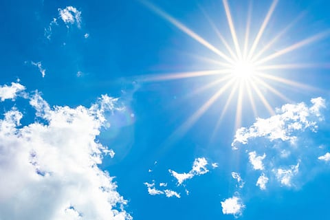 Sizzling heat caused by monsoon break