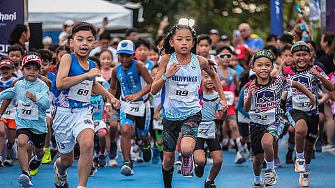 Mga bata mibida sa Ironkids sa Lapu-Lapu