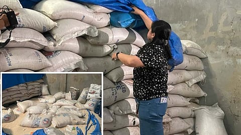 Mandaue, Capitol in rice stalemate