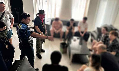 The National Bureau of Investigation Southeastern Mindanao Regional Office (NBI-Semro) conducted its second raid on an illegal Philippine Offshore Gaming Operator (Pogo) in the Davao Region, arresting eight Chinese nationals in an exclusive subdivision in Buhangin, Davao City, on Tuesday, August 12, 2025.