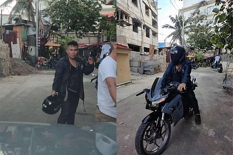 Rider nga midasmag sa SUV, misibat