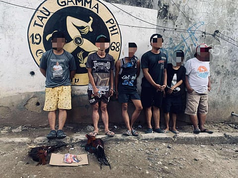 6 ka sugarol nadakpan sa tigbakayan