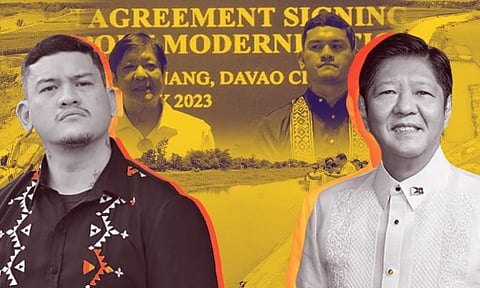 Baste dares PBBM to file case vs contractors