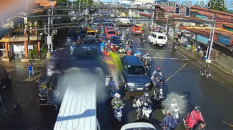 Bulacao flood causes hours-long traffic jam