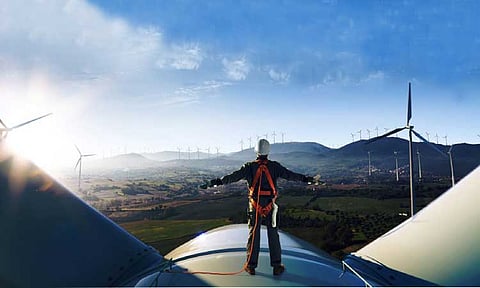 THE FUTURE WITH CLEAN POWER. BDO is helping lay the groundwork for a sustainable and climate-resilient future with clean, renewable energy. (Photo courtesy of ACEN)