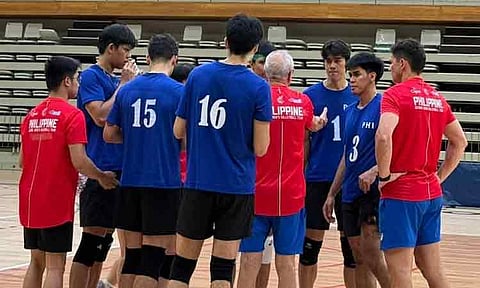 TRAINING CAMP. Alas Pilipinas Men sharpen their game at a training camp in Portugal as they gear up for the FIVB Volleyball Men’s World Championship 2025.