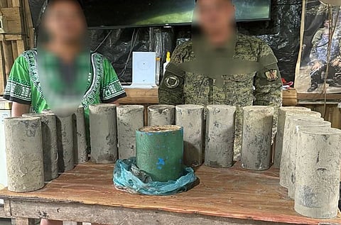 ZAMBOANGA. Philippine Army troops recover 17 anti-personnel mines (APMs) on Wednesday, August 20, in Sitio Bagong Silang, Maan village, T’boli, South Cotabato, preventing a potential tragic incident that could cause many deaths.