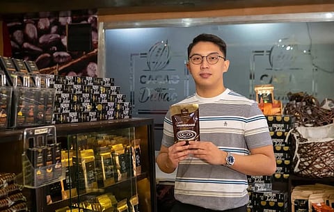 Ethan Kyle Lim, a 24-year-old entrepreneur who is the business lead of the brand Cacao de Davao, is determined to make Davao’s chocolates a staple not just in malls and homes, but in airports and international markets.