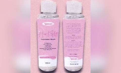 FDA warns public vs unregistered feminine wash