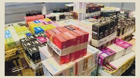 Kapin P500K nga balor sa vape sakmit sa ronda