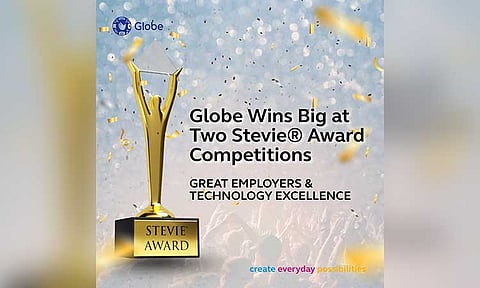 Globe wins big at two Stevie award competitions