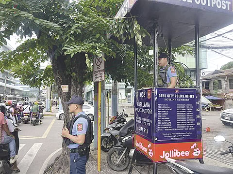 Police outpost gibalik na sa dalan