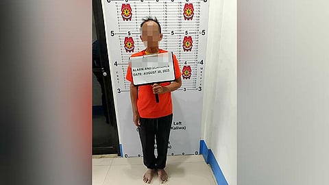 ‘Hubog’ nga polis nanion sa buwangan, nadakpan