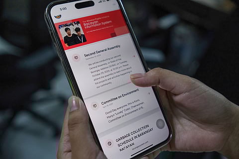 BARANGAY SERVICE AT YOUR FINGERTIPS. Bacayan’s barangay information system (BIS) allows residents to access barangay services 24/7 without physically going to the barangay hall. The digital system, which can be accessed through a browser or by installing an app, was developed by former Bacayan Barangay Captain and now Cebu City Councilor Winston Pepito and was launched on October 10, 2024.
