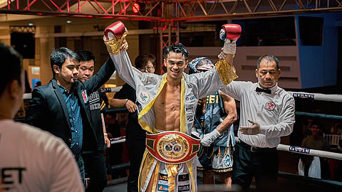 Laurente wins IBF belt