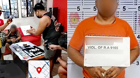 Police seized around 120 grams of suspected shabu worth P816,000 and arrested a high-value individual during a buy-bust operation in Barangay Cuartero, Jaro, Iloilo City, on September 1, 2025. (Photo courtesy of Icpo)