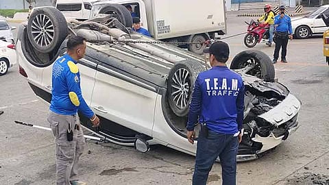 Sakyanan natuwad kay drayber nakatulog