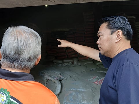 4K ka sako sa semento nabagtok sud sa bodega sa Bacolod City LGU
