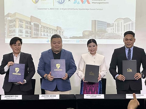 Global education partnership launches in Davao City