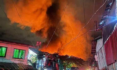 A fire broke out on Sunday evening, September 7, 2025, in Purok 4, Barangay 23-C, Boulevard, Davao City.
