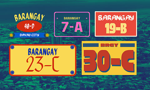 Davao City councilor proposes renaming 40 numbered brgys