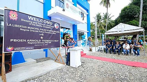PRO-NIR inaugurates 2 new police stations in Negros Oriental