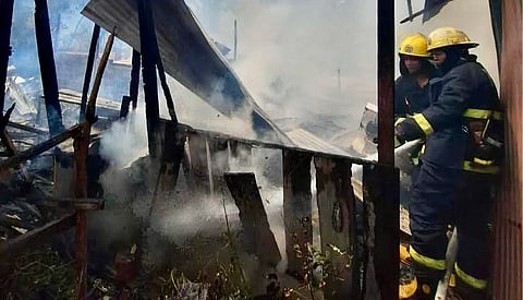 CSWDO nagtunol og pasiunang tabang sa mga apektado's sunog