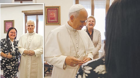 How a Cebuana met Pope Leo XIV in Rome